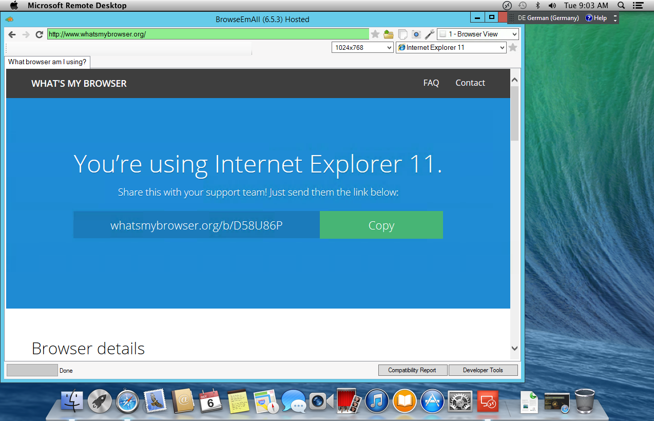 Explorer Browser For Mac Os X