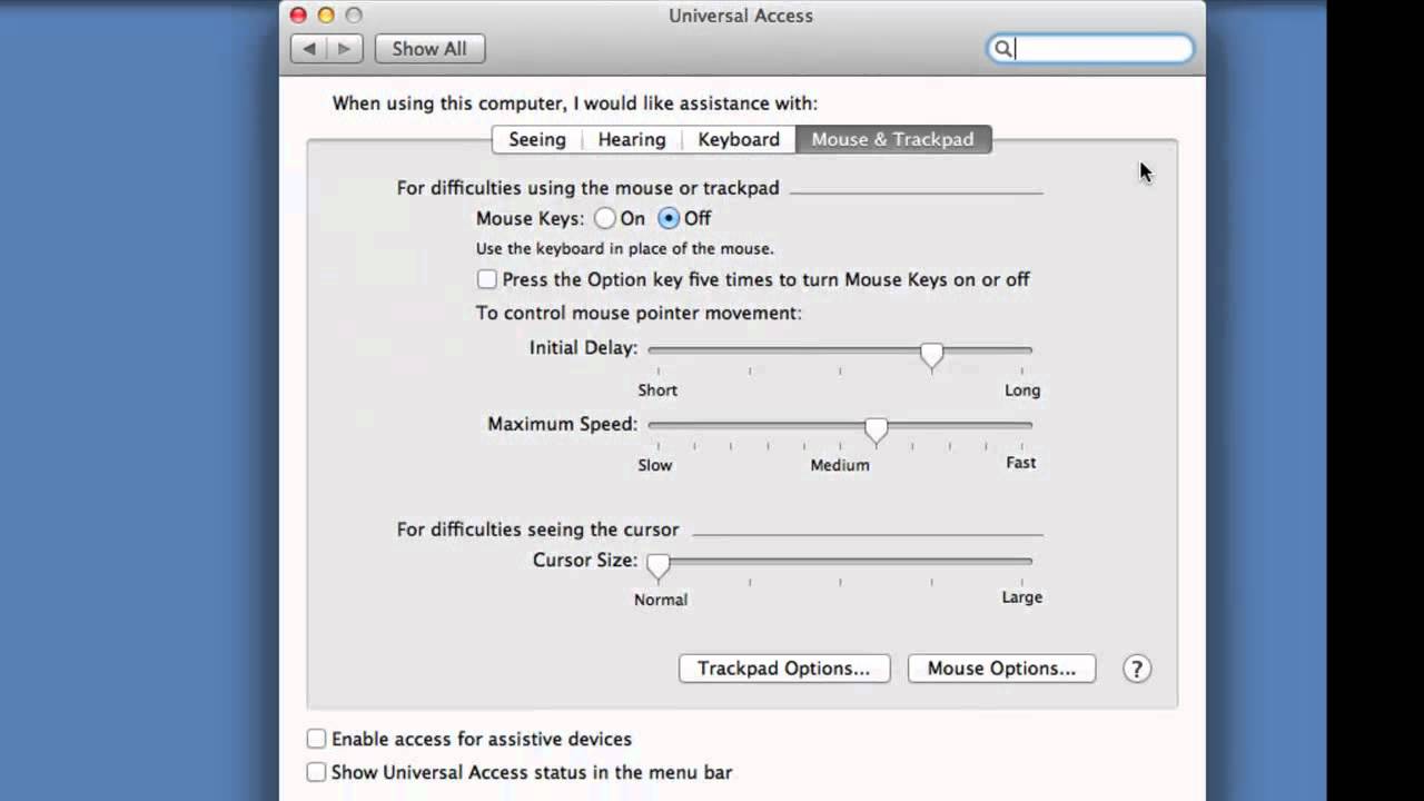 Macos sierra enable access for assistive devices windows 10